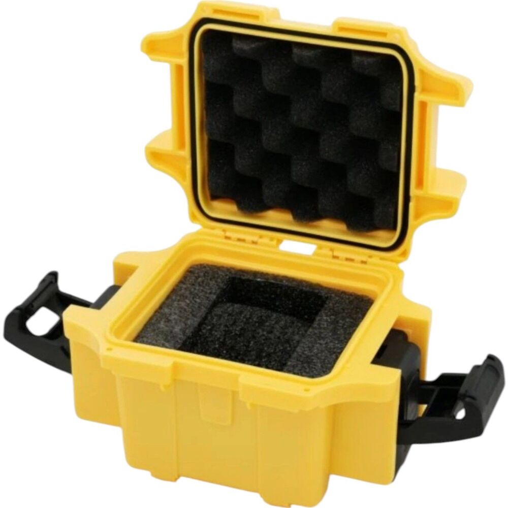 Invicta Yellow Plastic Presentation Box for 1 Watch with Foam Inserts NEW